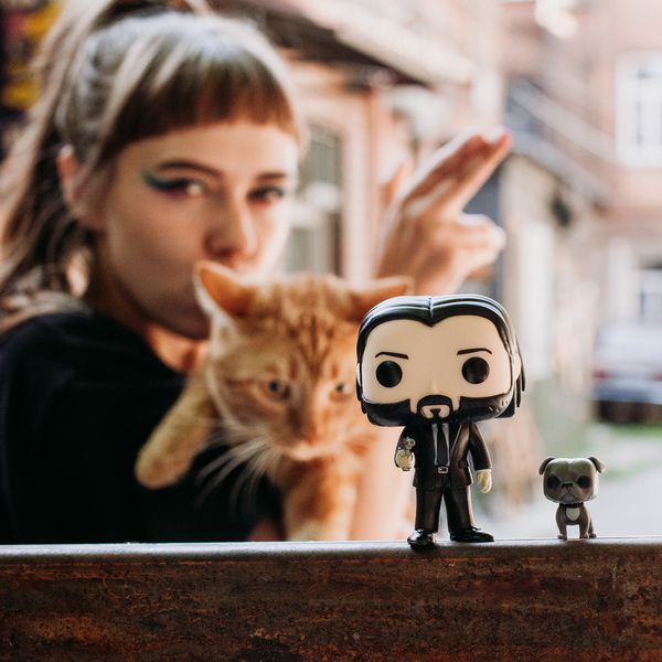 Фигурка Funko POP! Джон Уик с собакой (John Wick with dog) изображение 2