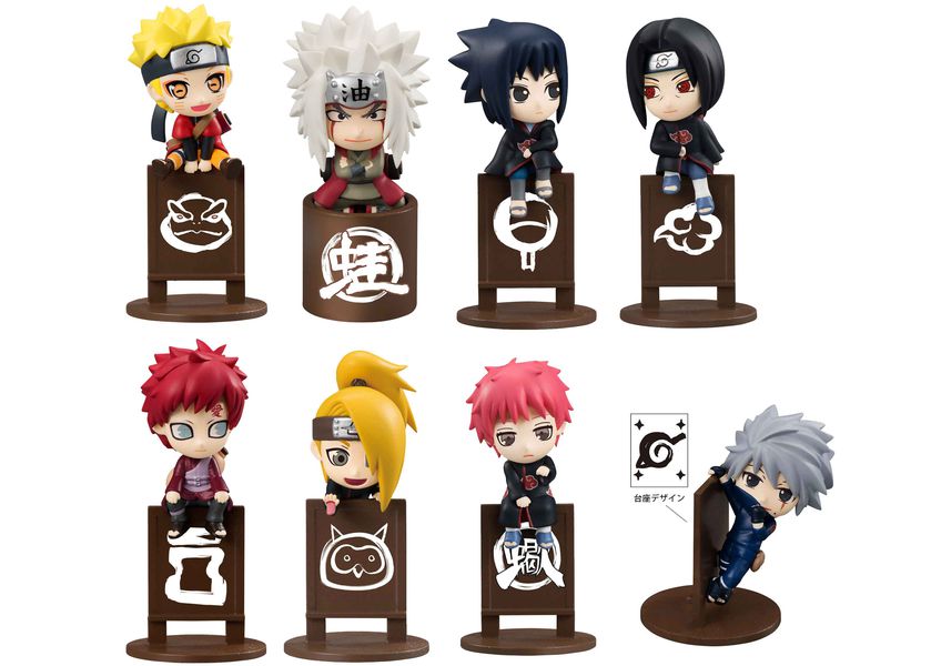 Случайная фигурка Наруто на стакан (Naruto)