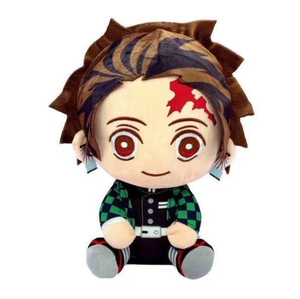 Мягкая игрушка Клинок, рассекающий демонов - Танджиро Камадо (Demon Slayer)