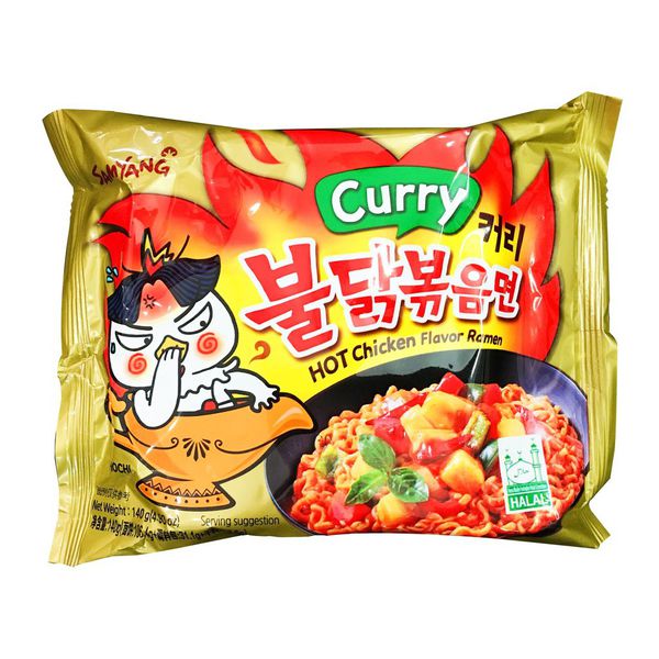 Лапша Samyang острая со вкусом курицы карри, 140 г