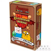 Настольная игра "Время приключений. Карточные войны. Финн против Джейка"