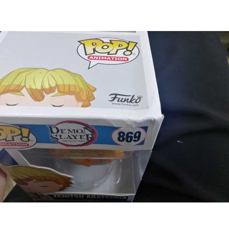 Фигурка Funko POP! Клинок рассекающий демонов - Зеницу Агацума (Demon Slayer Zenitsu Agatsuma)УЦЕНКА изображение 3