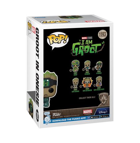 Фигурка Funko POP! Я есть Грут - Грут в комбинезоне читает (I Am Groot - in Onesie with Book) изображение 3