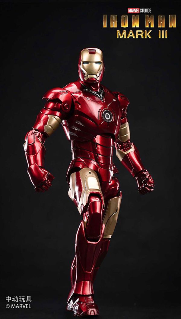 Фигурка Железный Человек - Mark III (Iron Man ZD Toys) лицензия изображение 5