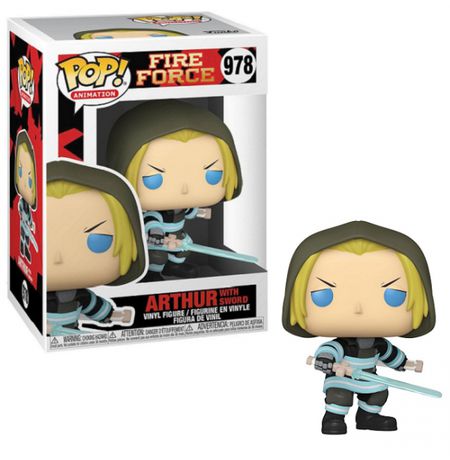 Фигурка Funko POP! Fire Force - Артур с мечом (Arthur with Sword)