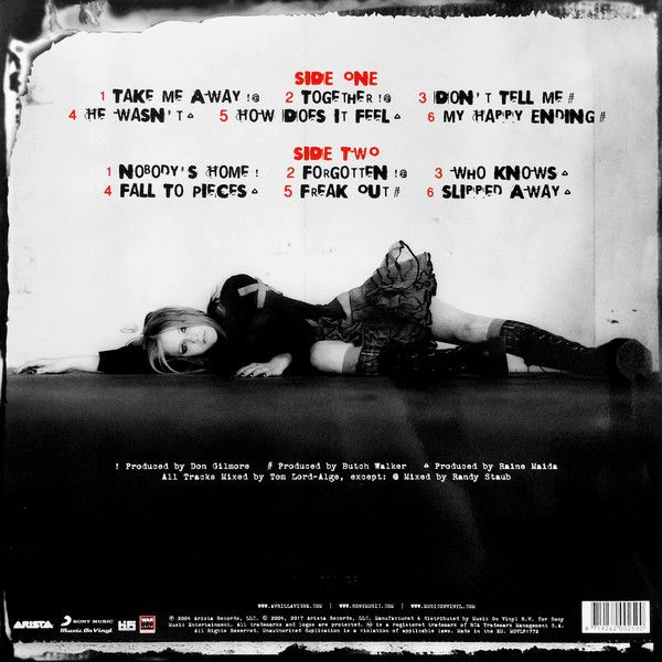 Виниловая пластинка Avril Lavigne – Under my skin изображение 2