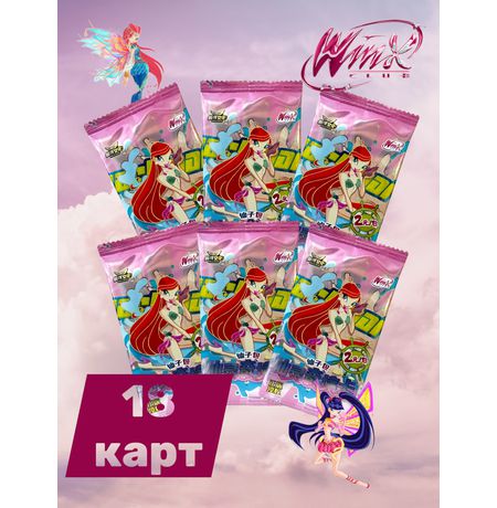 Коллекционные карточки Клуб Винкс Тир 2, набор из 6 бустеров