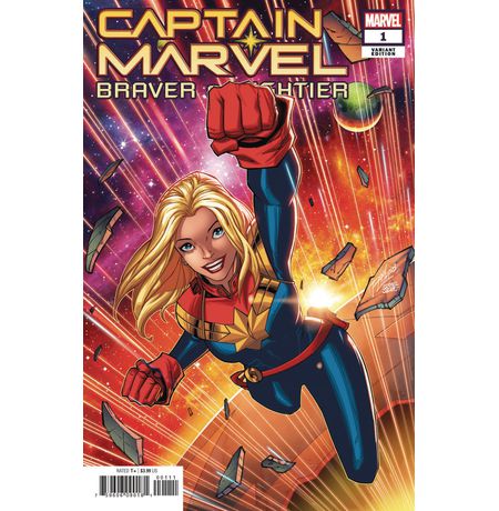 Captain Marvel: Braver & Mightier #1B