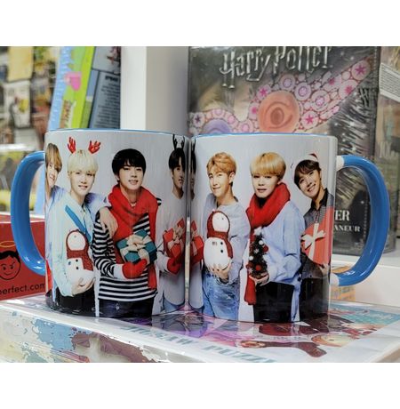 Кружка BTS Новогодняя