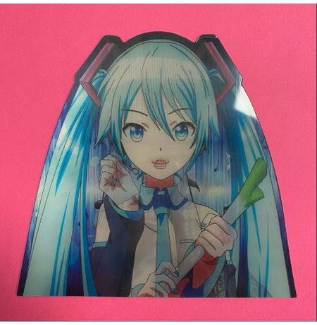 3D стикер-мини Хатсуне Мику (Hatsune Miku)