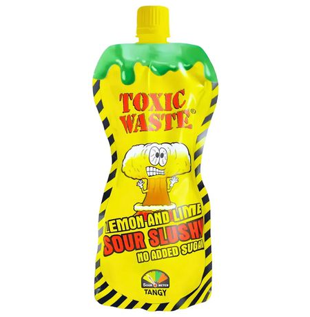 Напиток Слаш Toxic Waste Lemon & Lime Sour Slushy 250 мл