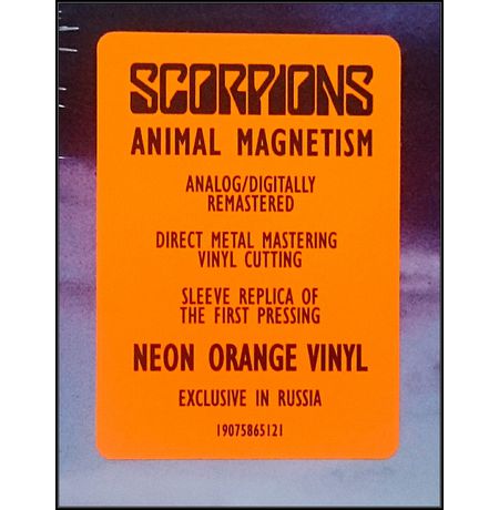 Виниловая пластинка Scorpions – Animal Magnetism (RE, RM, Special) изображение 2