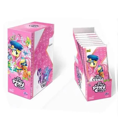 Коллекционные карточки My Little Pony - Тир 4 - 6 штук в бустере бокс с Флаттершай