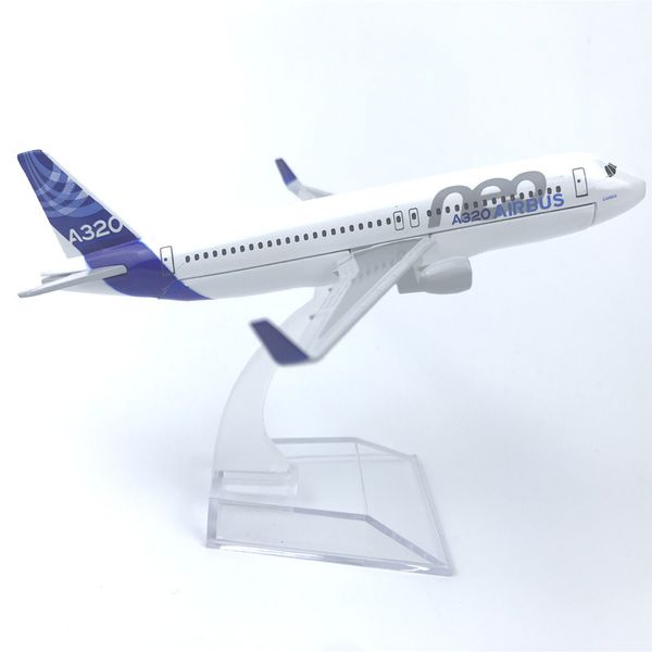 Металлическая модель самолета Airbus A320 NEO