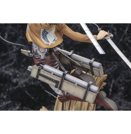 Фигурка Леви Аккерман - Атака на Титанов (Attack On Titan: Levi) на дереве, лицензия изображение 5