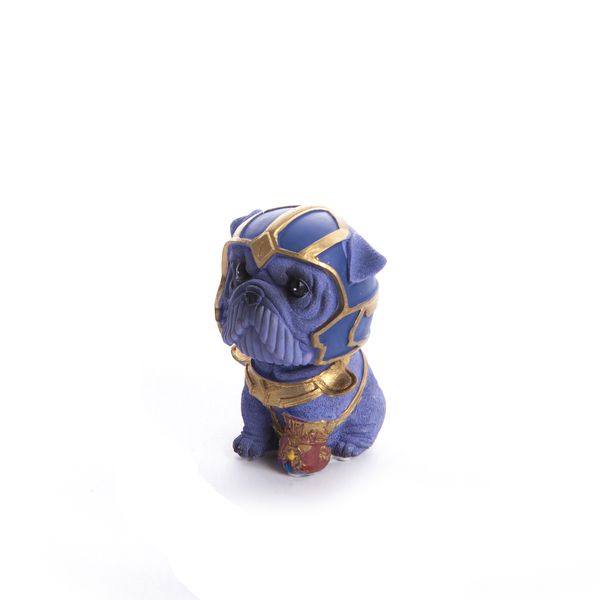 Статуэтка собака с качающейся головой Танос (Thanos Marvel)