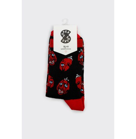 Носки SUPER SOCKS Берсерк- Бехерит (размер 35-40)