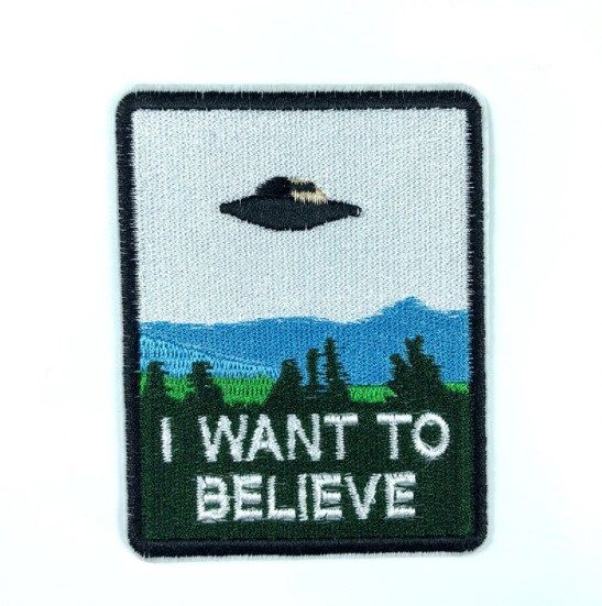 Нашивка I want to believe