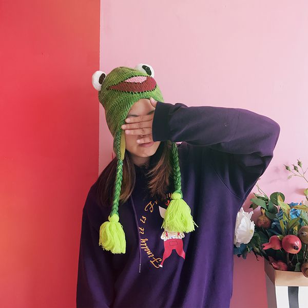 Шапка Кермит Улица Сезам (Kermit Sesame Street) изображение 4