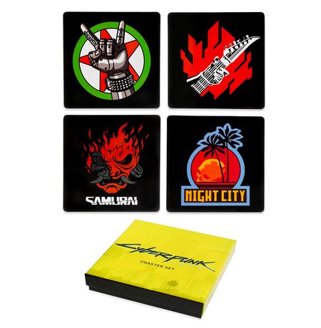 Набор подставок Cyberpunk 2077 (Coaster Set)