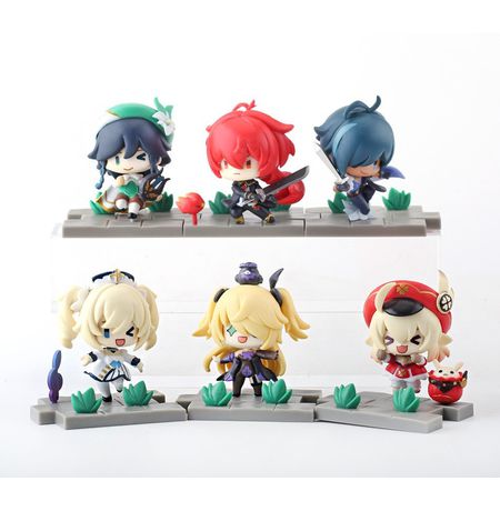 Фигурка мини Геншин Импакт в ассортименте (Genshin Impact) 6 см