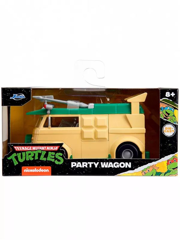 Модель машинки Черепашки-ниндзя - Фургон (TMNT Party Wagon) 1:32 масштаб изображение 5