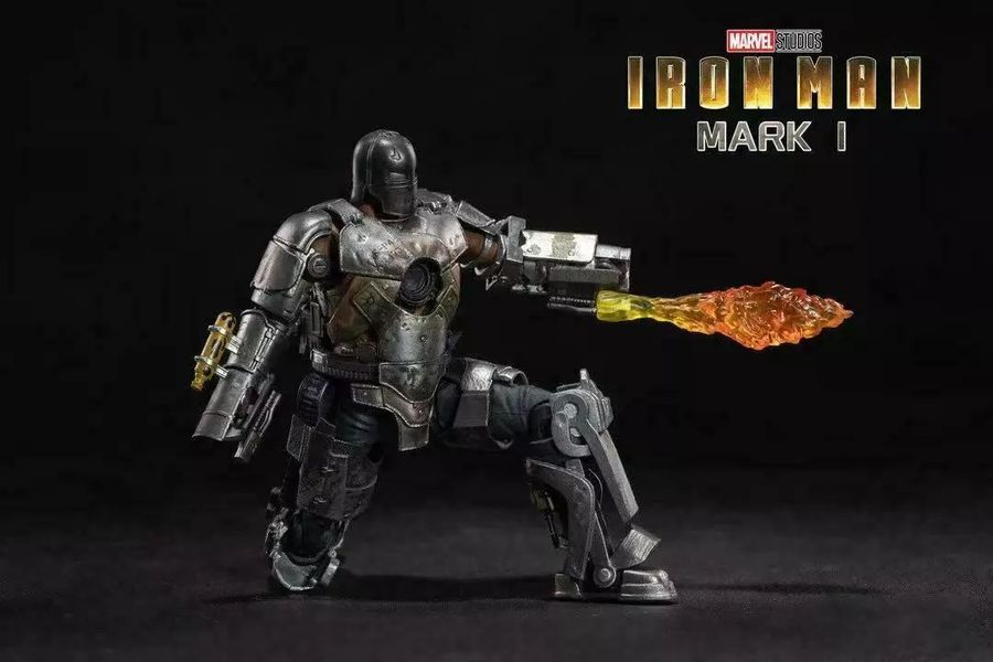 Фигурка Железный Человек - Mark I (Iron Man ZD Toys) лицензия изображение 5