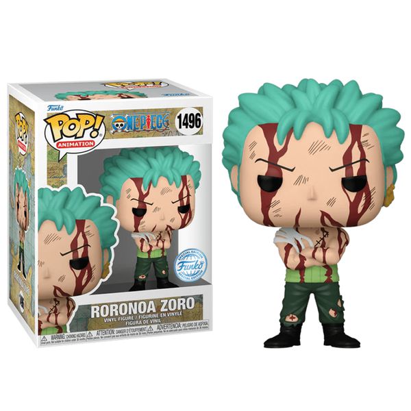 Фигурка Funko POP! One Piece - Ророноа Зоро Эксклюзив (Roronoa Zoro Special Edition №1496) изображение 3