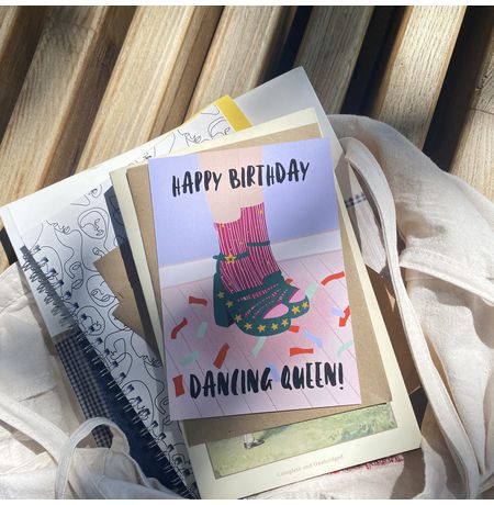 Открытка Dancing Queen - Happy Birthday изображение 2