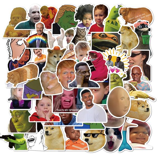 Стикеры Мемы 50 шт изображение 2