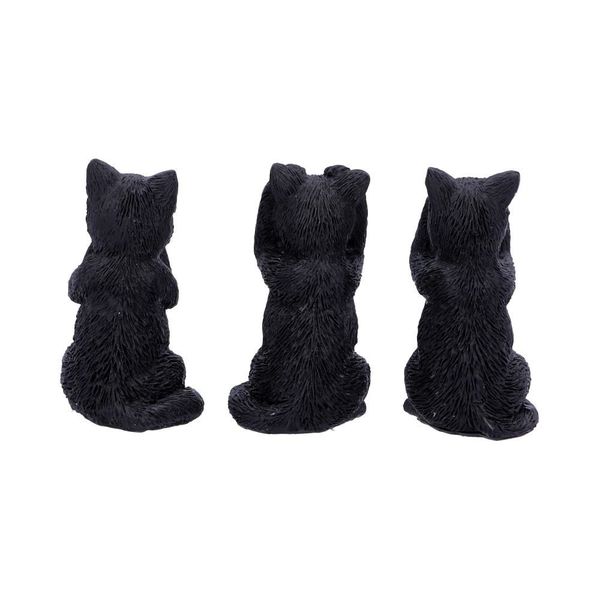 Статуэтка Коты - Три мудрых кота (Three Wise Felines) изображение 3