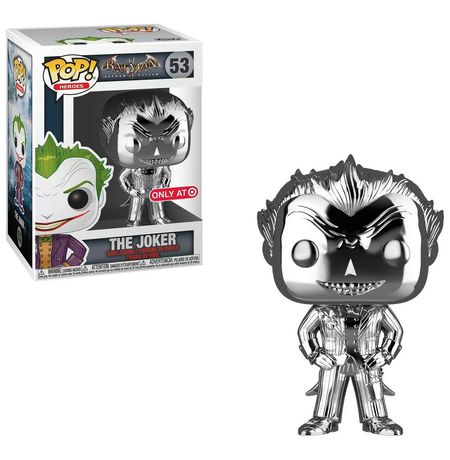 Фигурка Funko POP! Джокер - Серебряный хром (The Joker - Silver Chrome) Exclusive