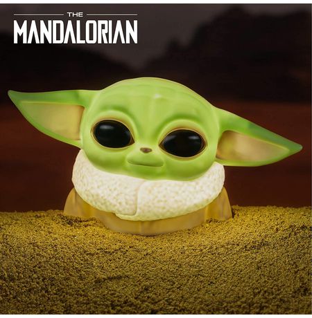 Светильник Малыш Йода - Мандалорец (Baby Yoda - Star Wars) 14 см изображение 2
