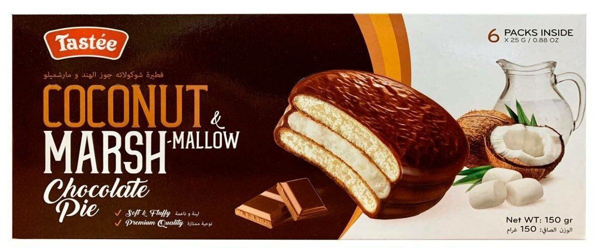 Печенье Choco Pie Coconut 150г