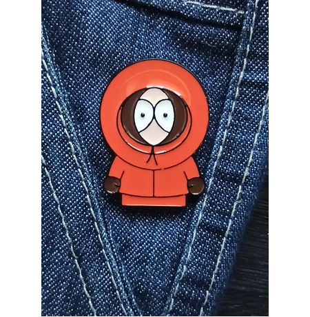 Значок Южный Парк - Кенни МакКормик (South Park) (пин металл) 3х2,3 см