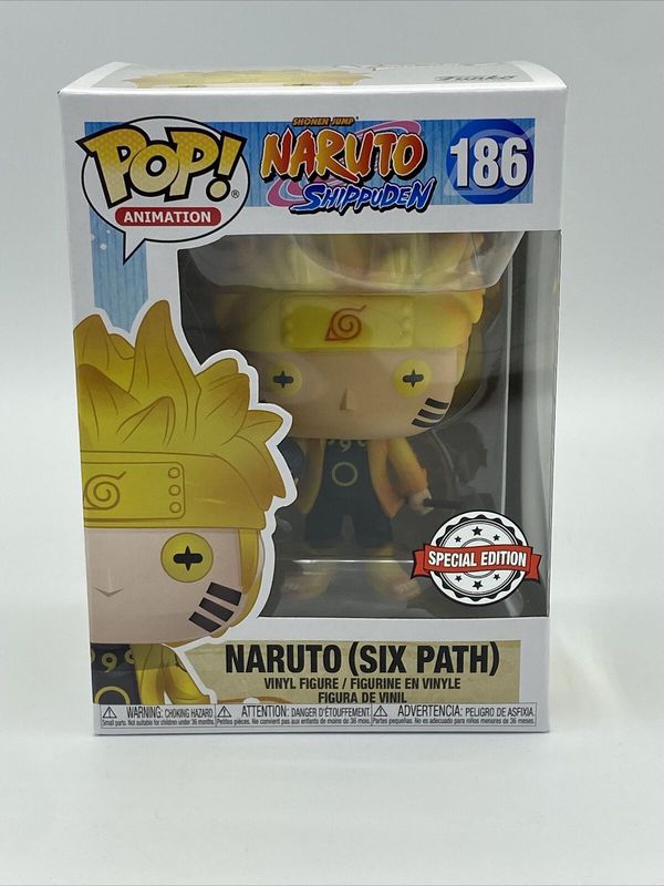 Фигурка Funko POP! Наруто - Мудрец Шести Путей (Naruto - Six Path GITD), светится в темноте изображение 2