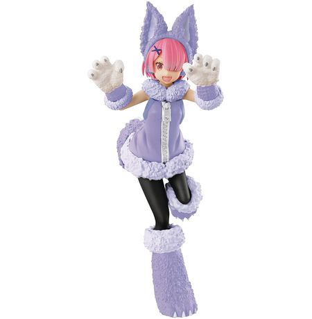 Фигурка Рам Волк - Жизнь с нуля (Re:Zero - SSS Wolf & Seven Kids Ram) 20 см лицензия изображение 2