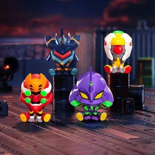 Случайная фигурка TOPTOY Neon Genesis Evangelion Mini Sit Series (Евангелион) Лицензия 4-5 см изображение 4
