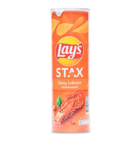 Чипсы Lay's StaxSpicy Lobster - с острым лобстером 103 гр