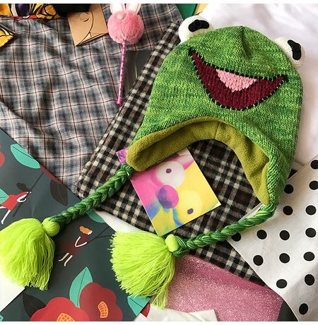 Шапка Кермит Улица Сезам (Kermit Sesame Street) изображение 6