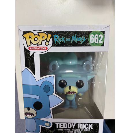 Фигурка Funko POP! Рик и Морти - Медвежонок Рик (Teddy Rick) УЦЕНКА изображение 2