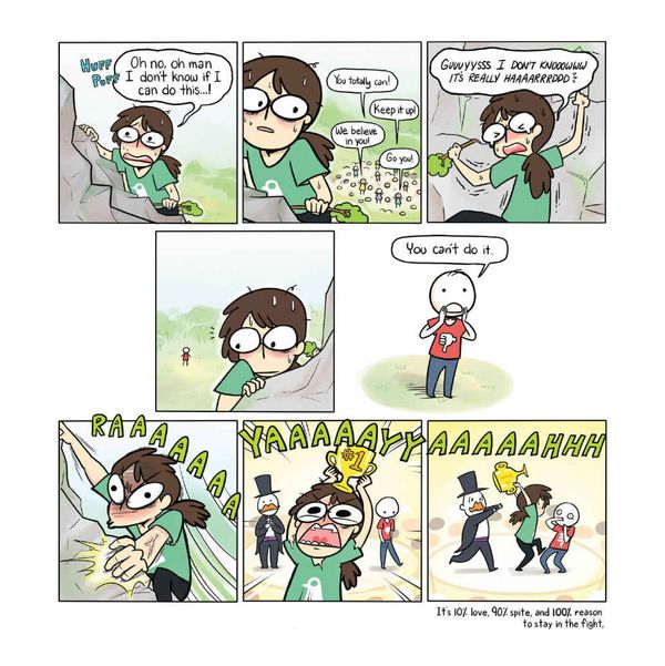 Success Is 90% Spite TPB (The Pigeon Gazette) изображение 2