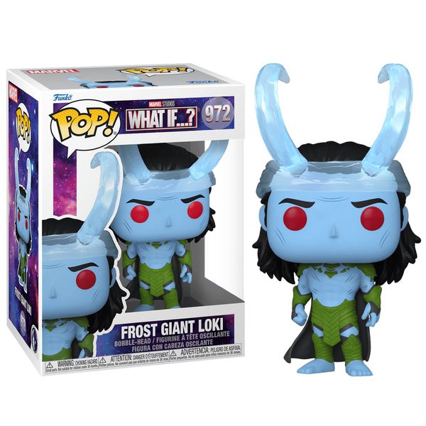 Фигурка Funko POP! Марвел.Что если..? -Локи Ледяной великан (Marvel. What If...? - Frost Giant Loki)
