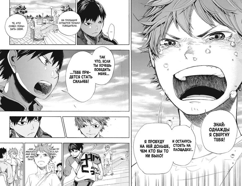 Волейбол! Том 1. Хината и Кагэяма. Вид с высоты изображение 10