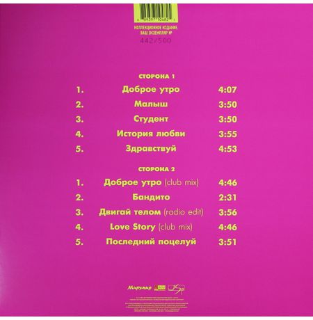 Виниловая пластинка 