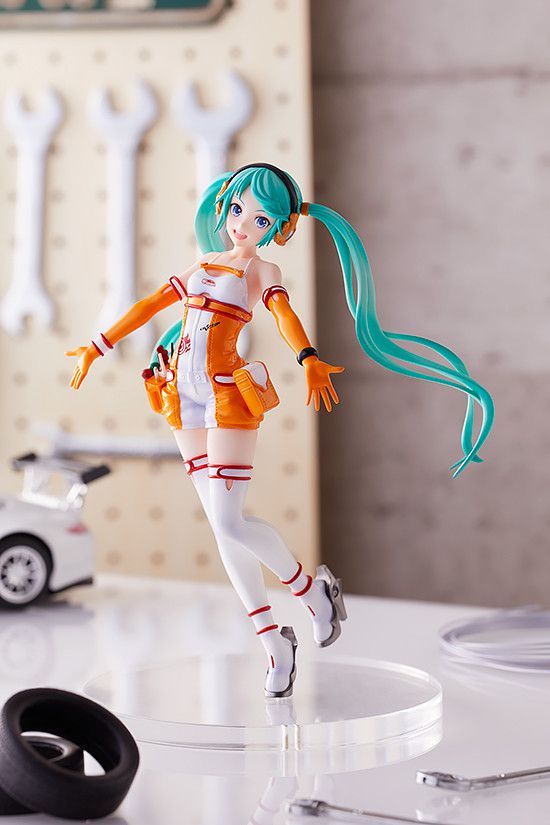 Фигурка Хатсуне Мику - Racing Miku Pop Up Parade (Hatsune Miku) 20 см изображение 3