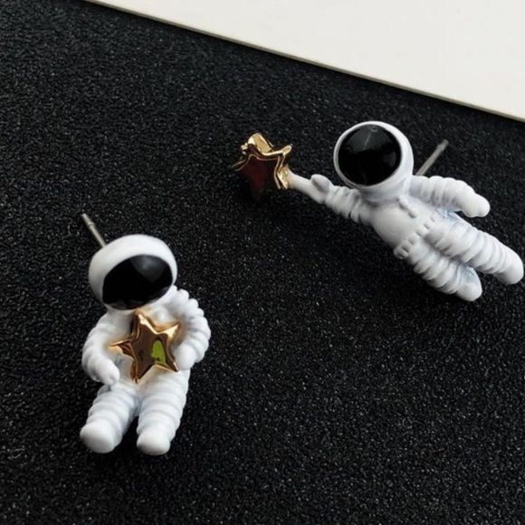 Серьги Космонавты изображение 2