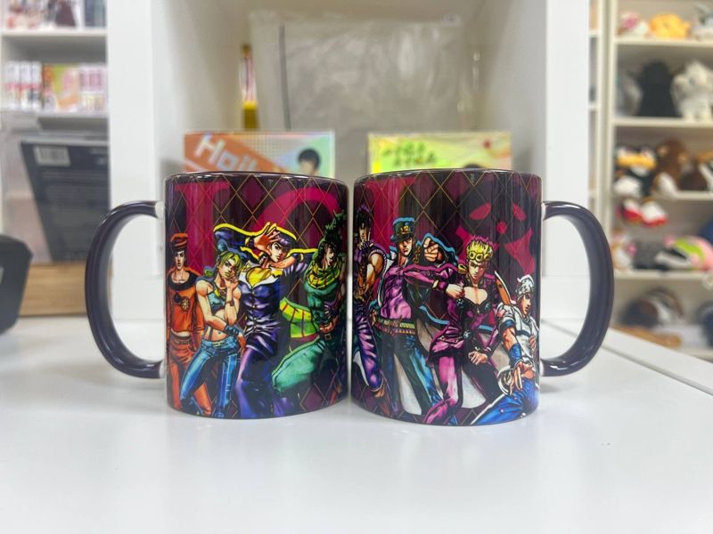 Кружка ДжоДжо Персонажи (JoJo)