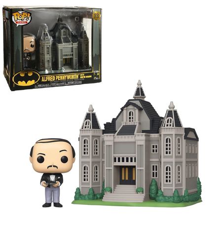 Фигурка Funko POP! Бэтмен - Поместье Уэйнов и Альфред (Wayne Manor with Alfred) 80th Anniversary