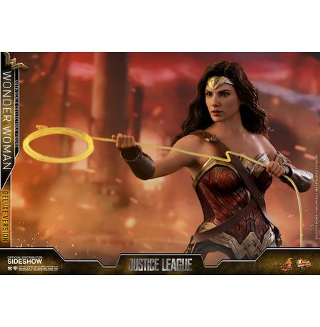 Фигурка Hot Toys - Чудо-Женщина (Justice League Wonder Woman Deluxe Set) 1/6 30 см изображение 6